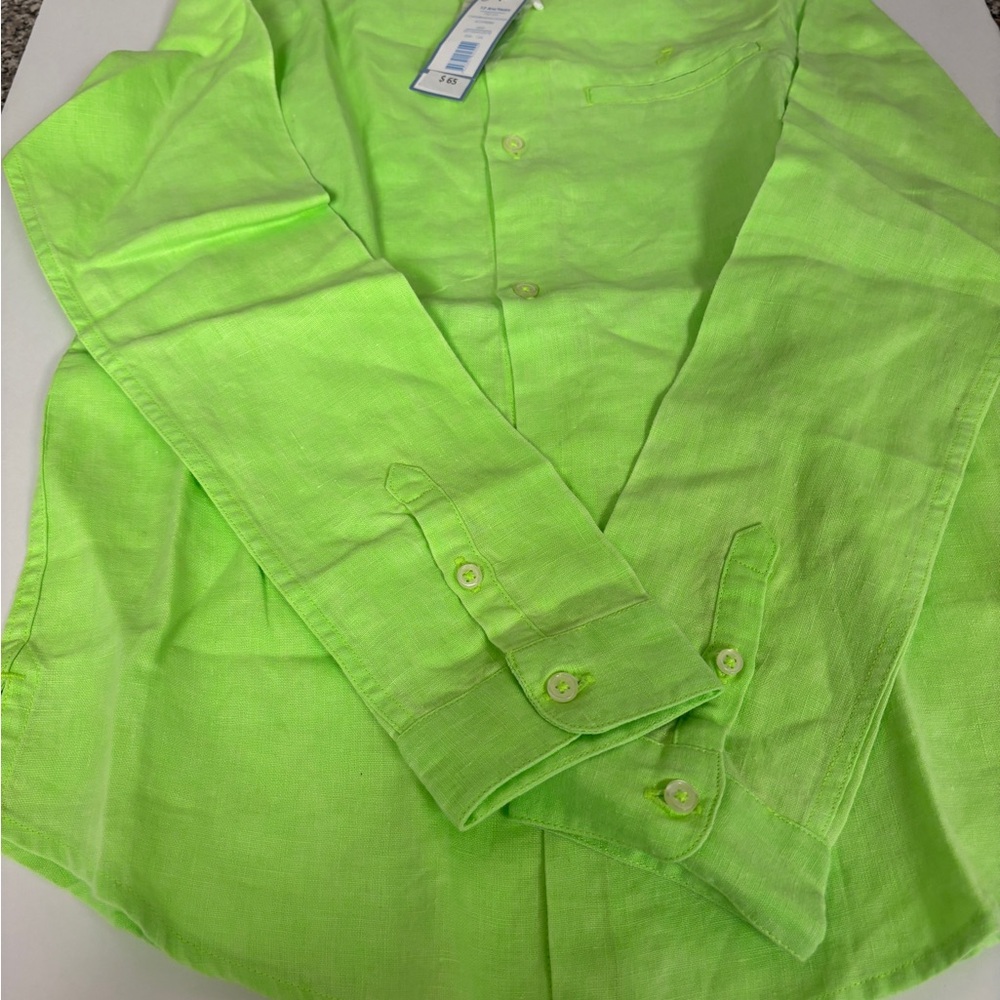 Kids Lime Green Shirt from Jacadi